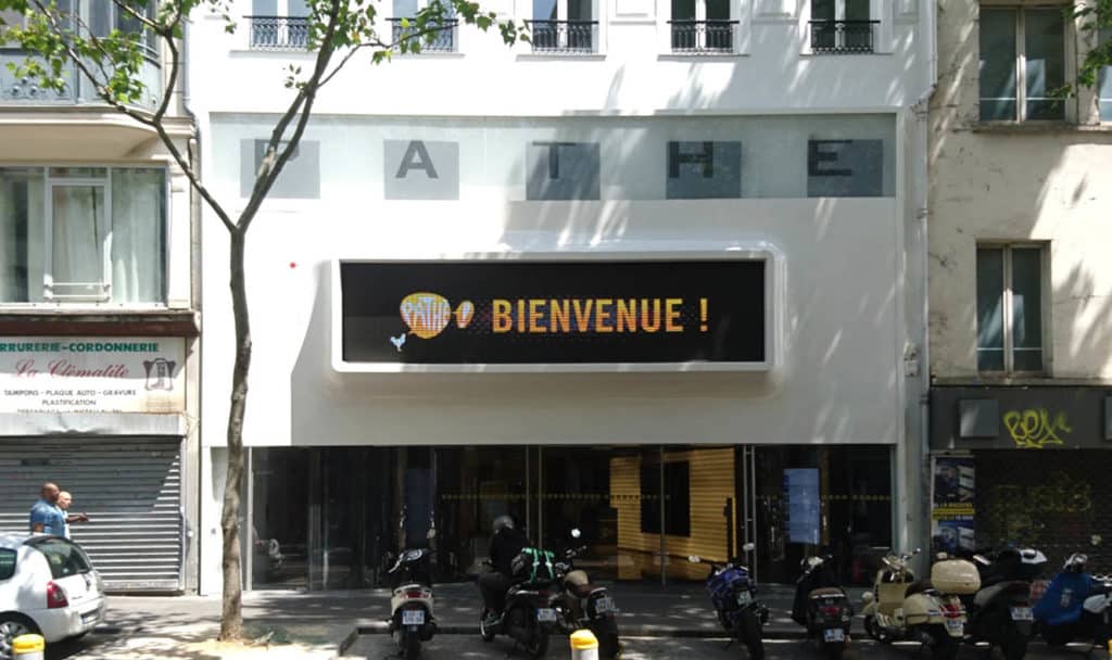 Cinema Clichy_facade elioth