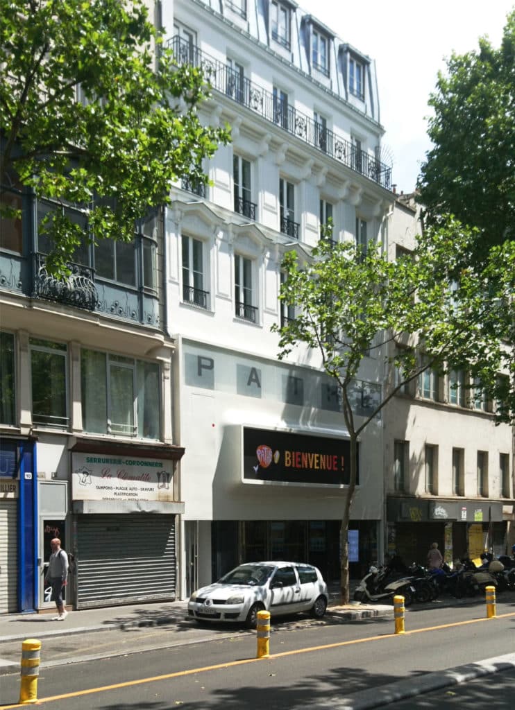 Cinema Pathe - facade elioth